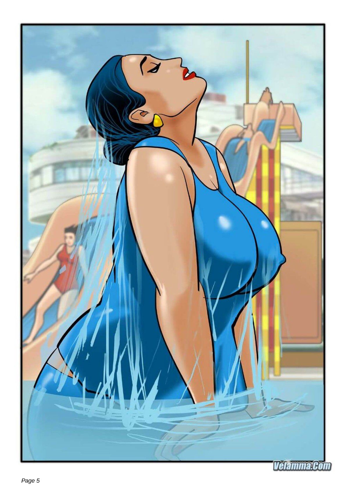 Velamma 4 – The Picnic — preview page 5
