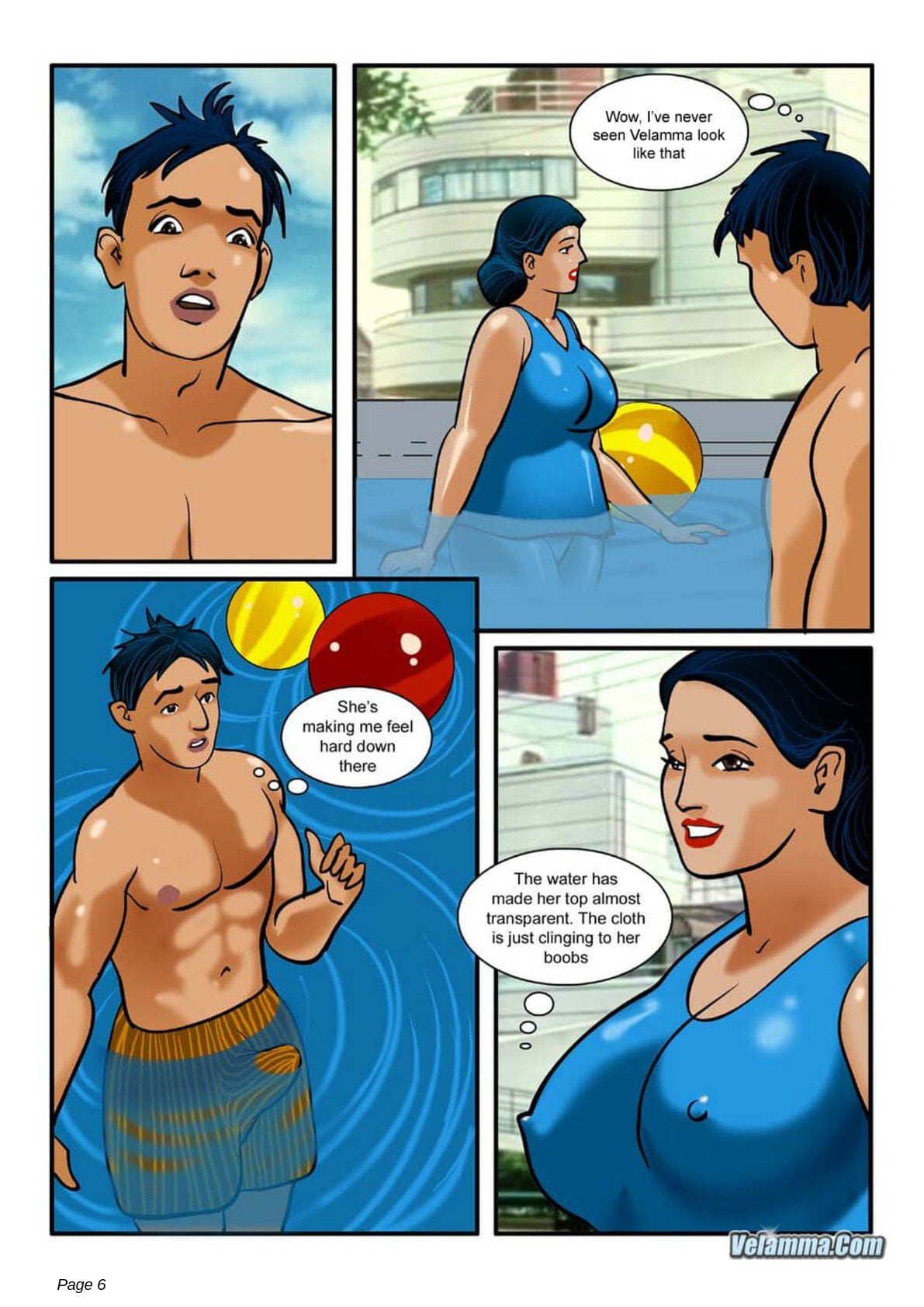 Velamma 4 – The Picnic — preview page 6