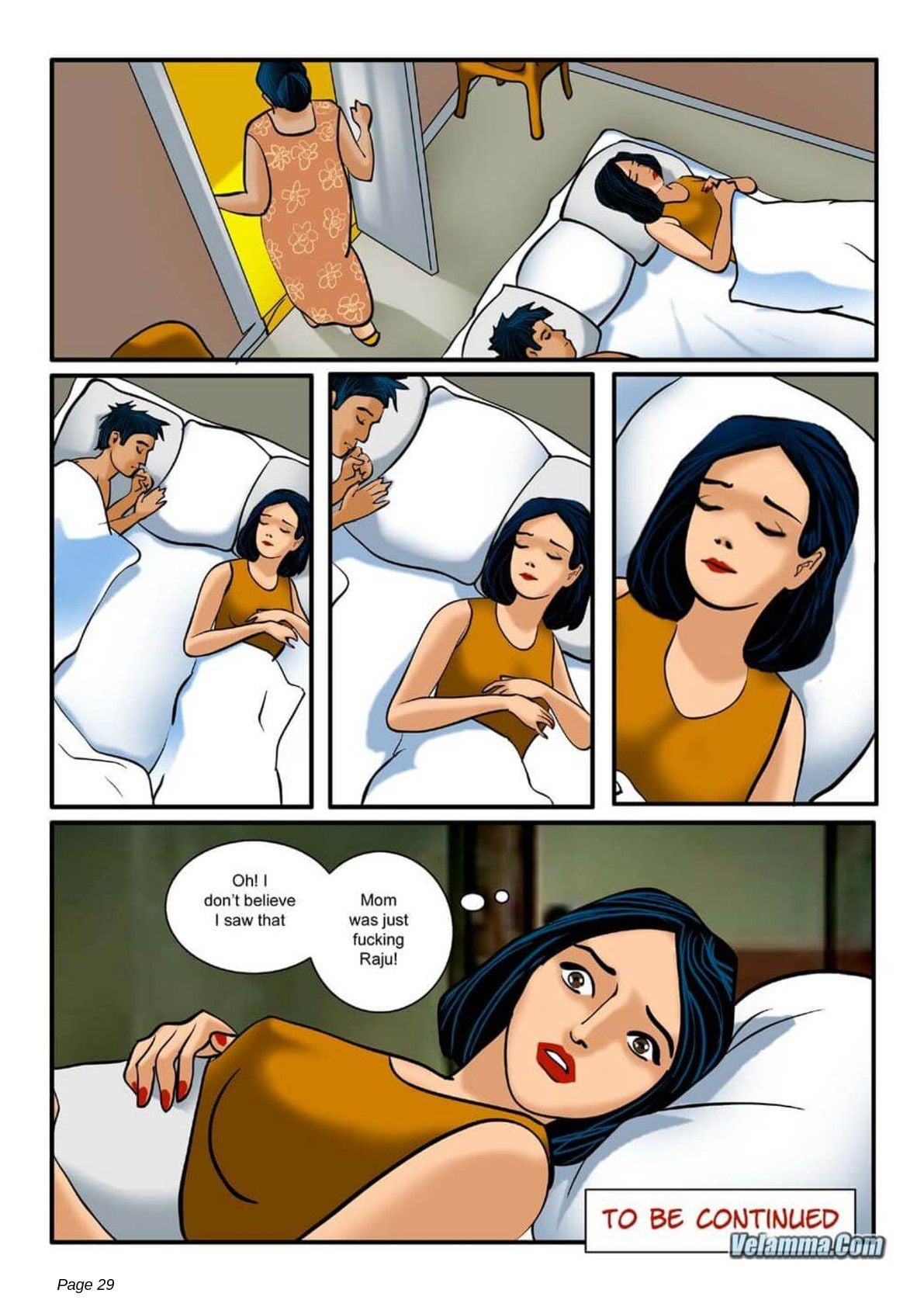 Velamma 4 – The Picnic – Chapter 1 – page 29