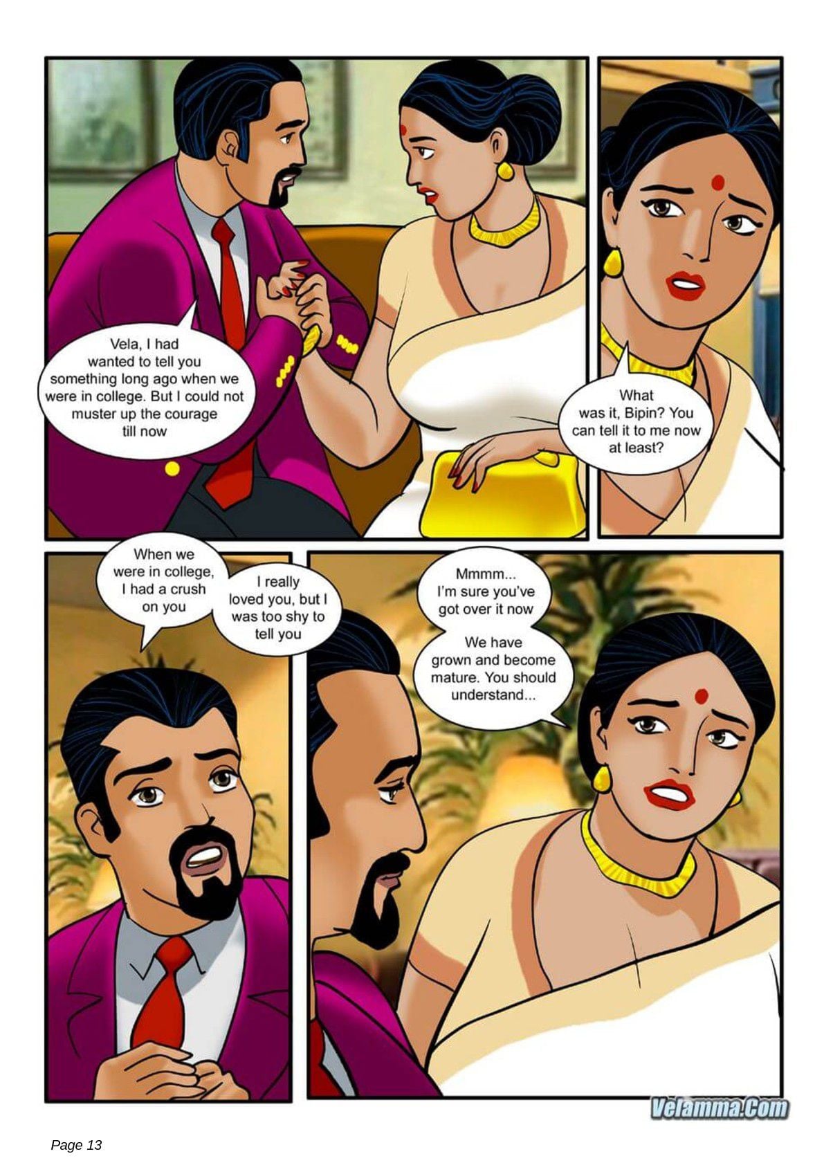 Velamma 5 – The Chief Guest — preview page 13