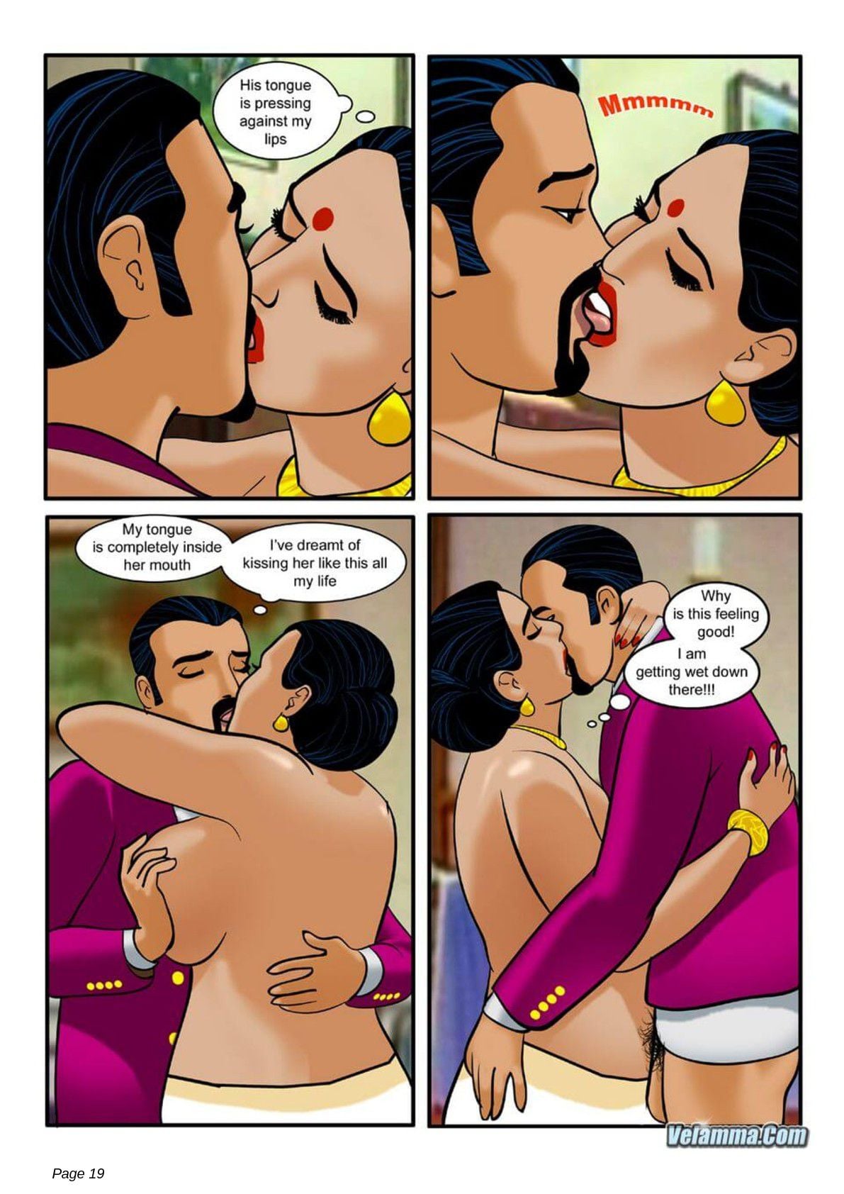 Velamma 5 – The Chief Guest — preview page 19