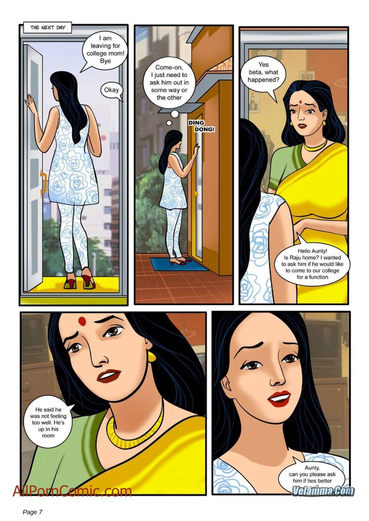 Velamma 7 – She Needs More Than Just Motherly Love — preview page 7