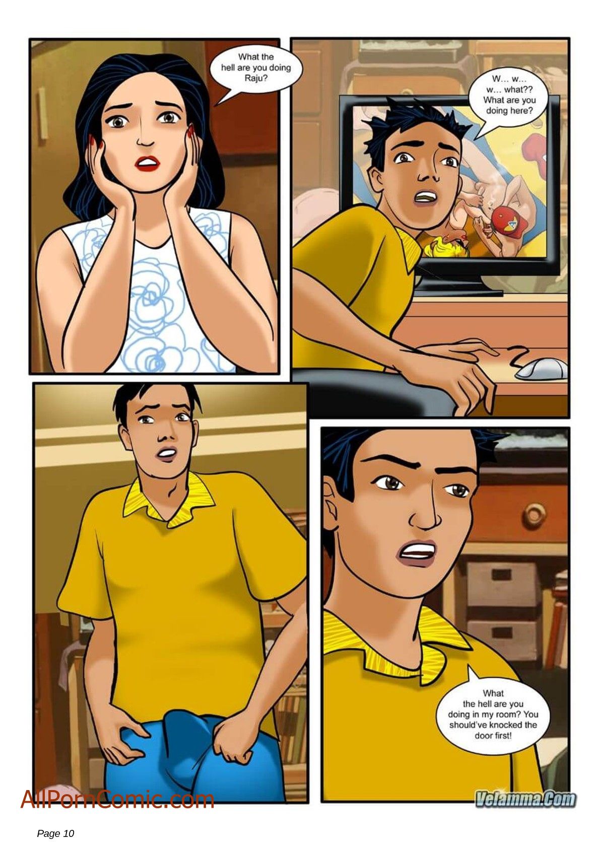 Velamma 7 – She Needs More Than Just Motherly Love — preview page 10