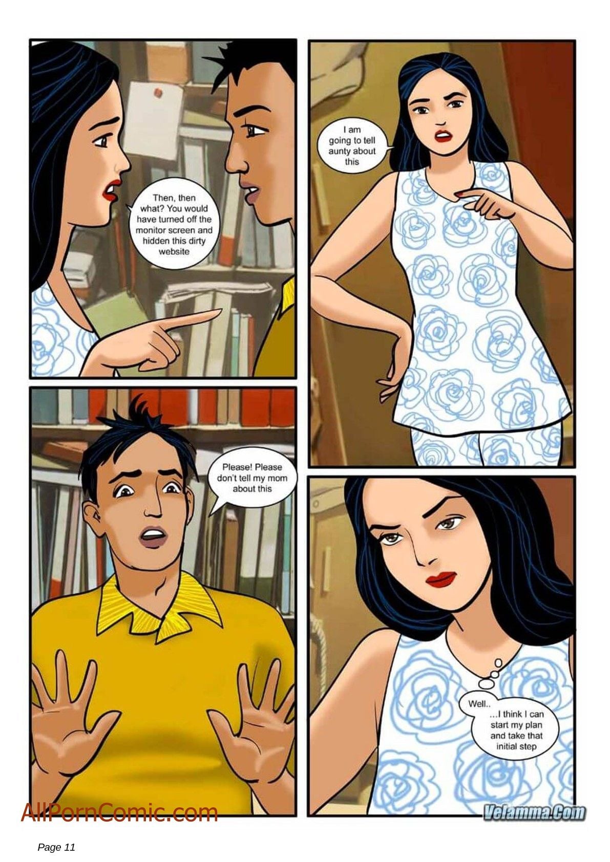 Velamma 7 – She Needs More Than Just Motherly Love — preview page 11