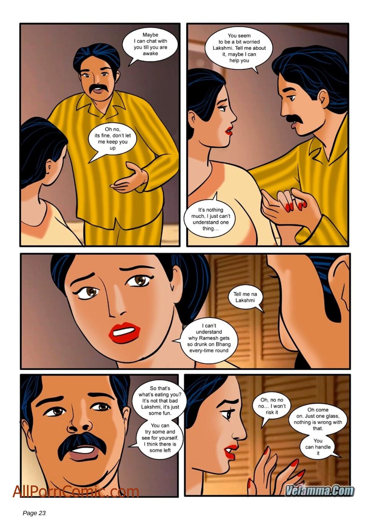 Velamma 8 – The Festival Of Colors And.. – Chapter 1 – page 23
