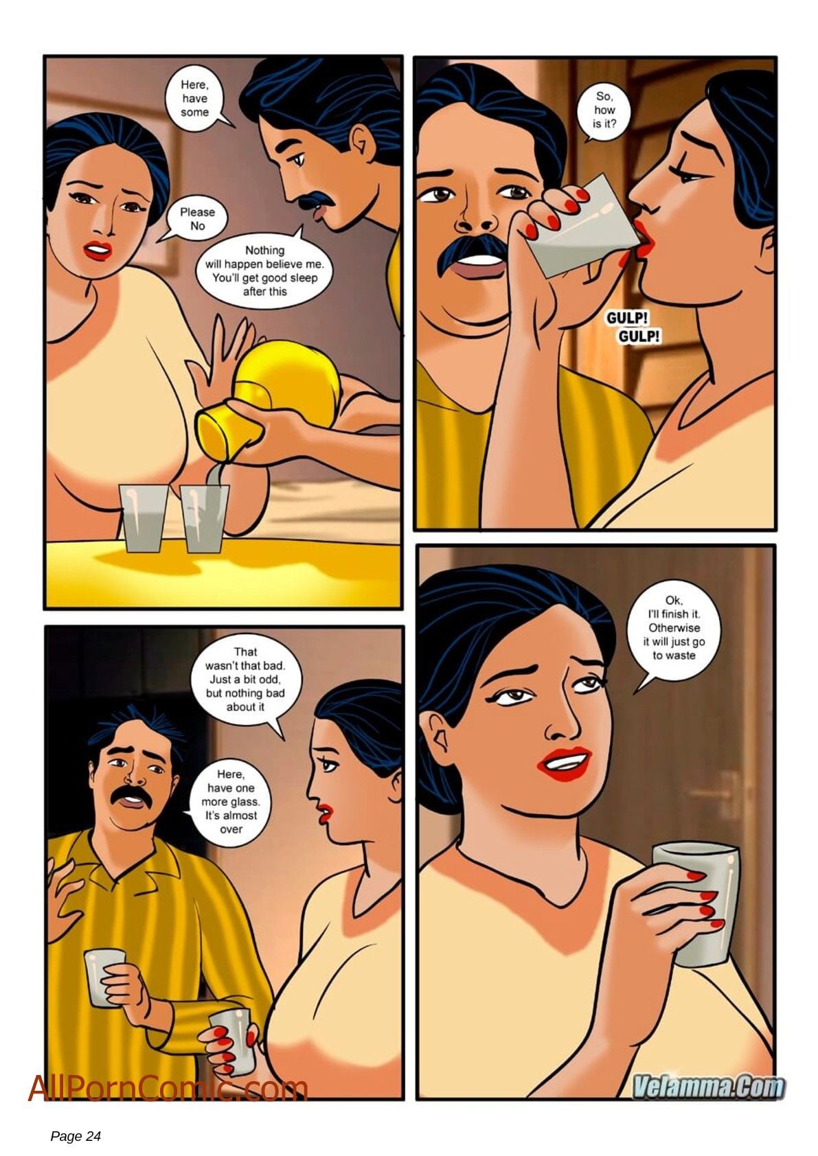 Velamma 8 – The Festival Of Colors And.. – Chapter 1 – page 24