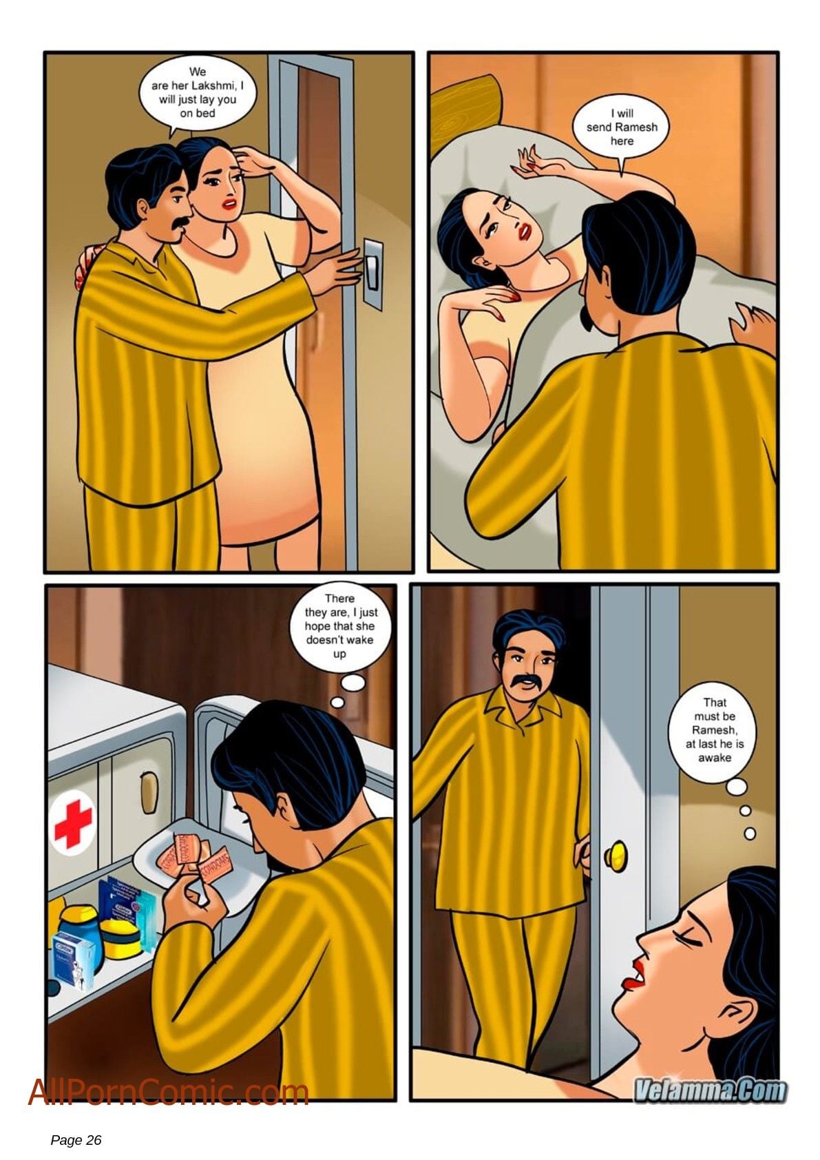Velamma 8 – The Festival Of Colors And.. – Chapter 1 – page 26