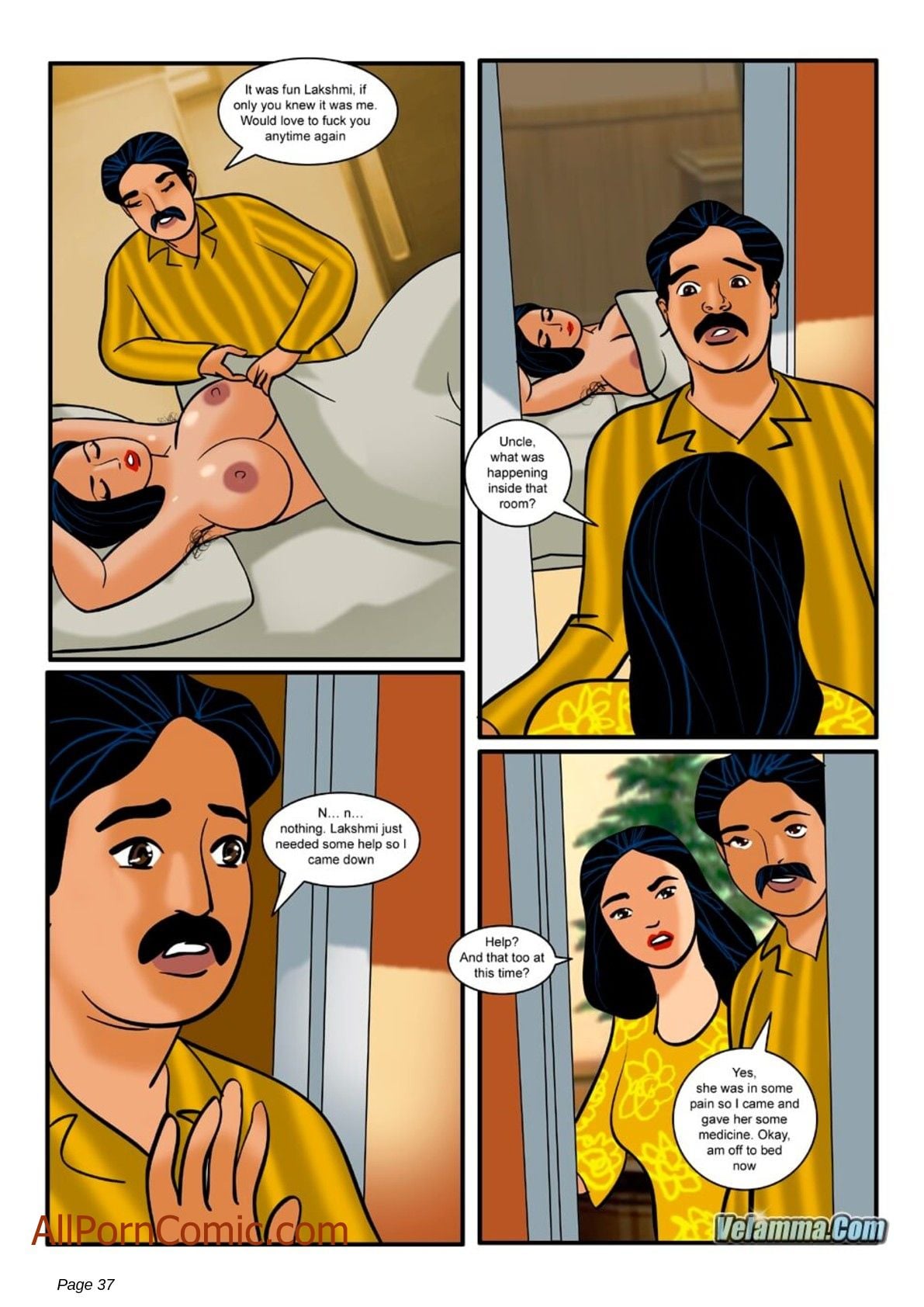 Velamma 8 – The Festival Of Colors And.. – Chapter 1 – page 37