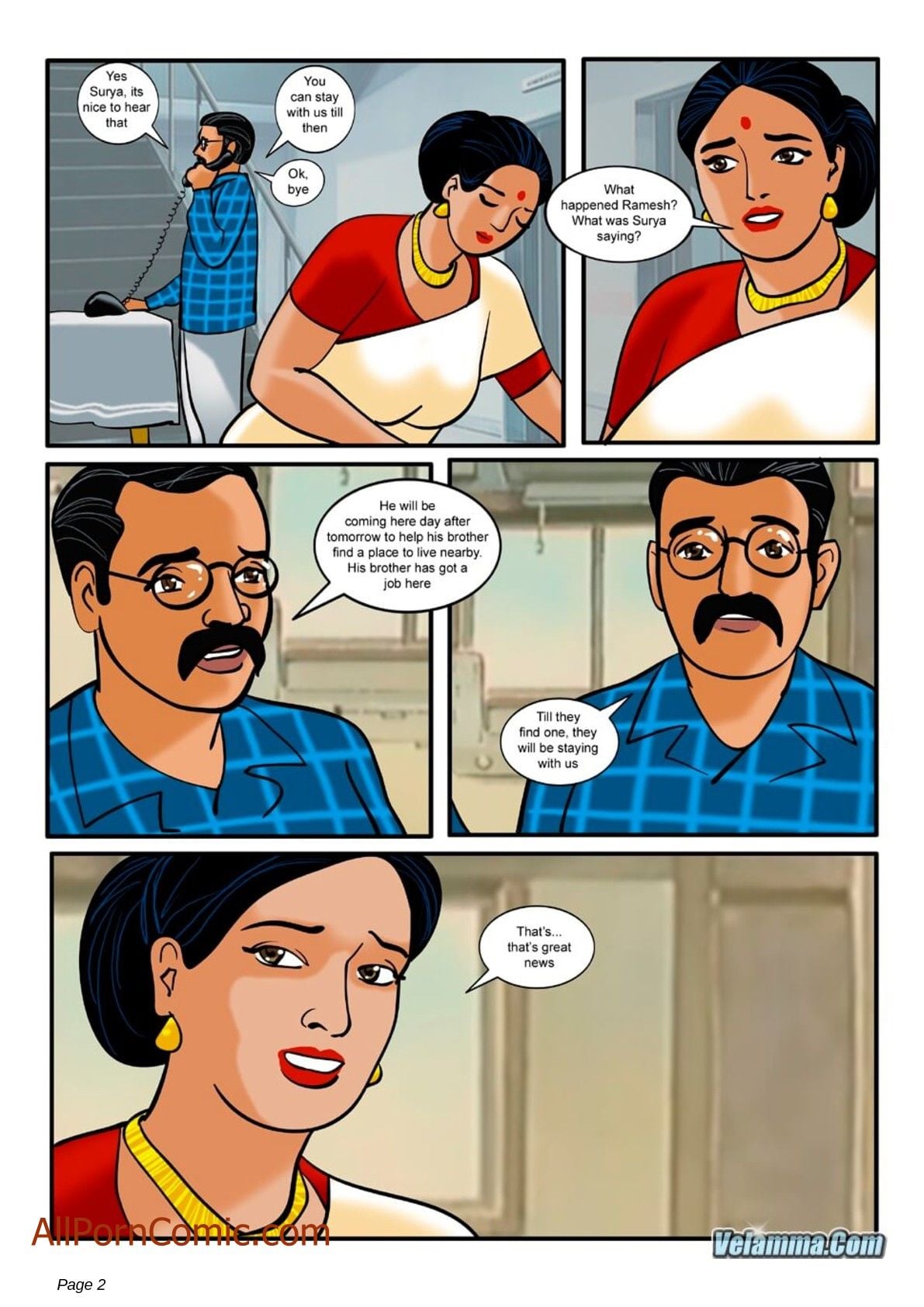 Velamma 9 – Taking Virginity — preview page 2