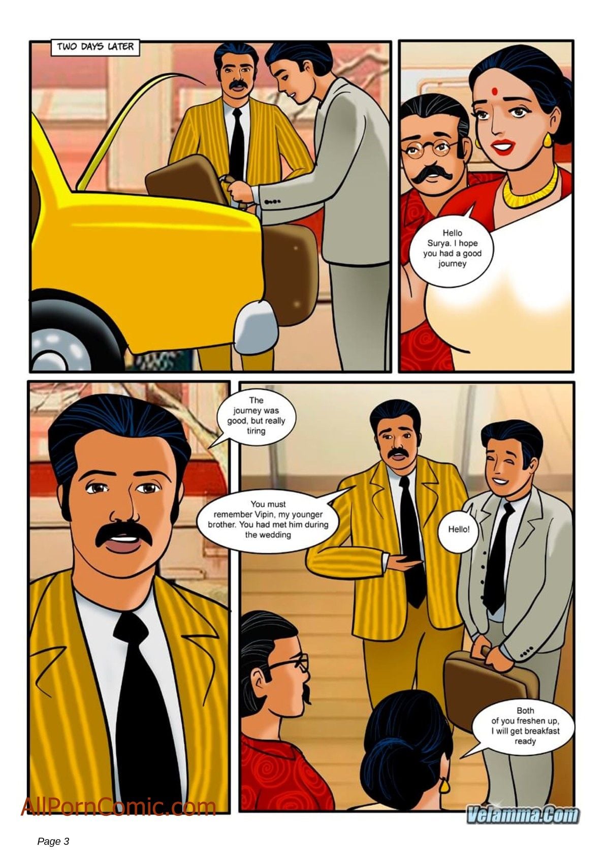 Velamma 9 – Taking Virginity — preview page 3