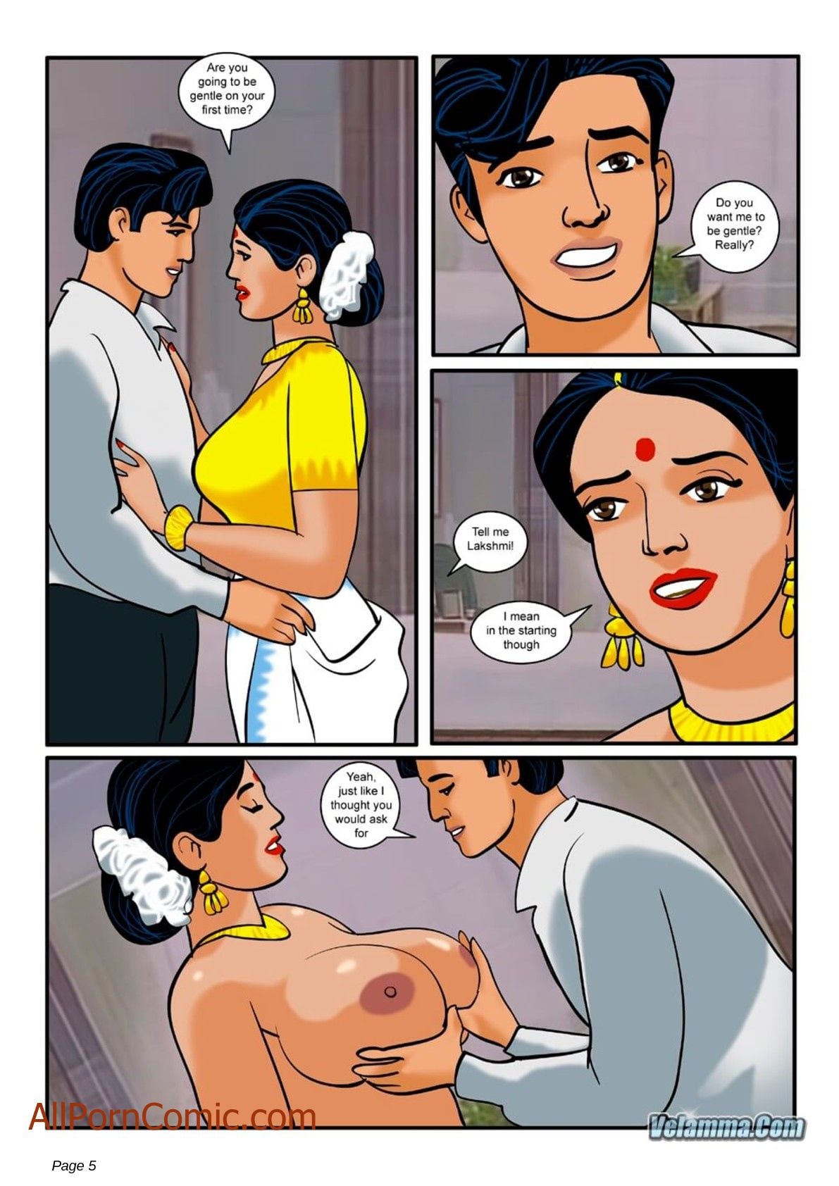 Velamma 10 – The Loving Wife — preview page 5