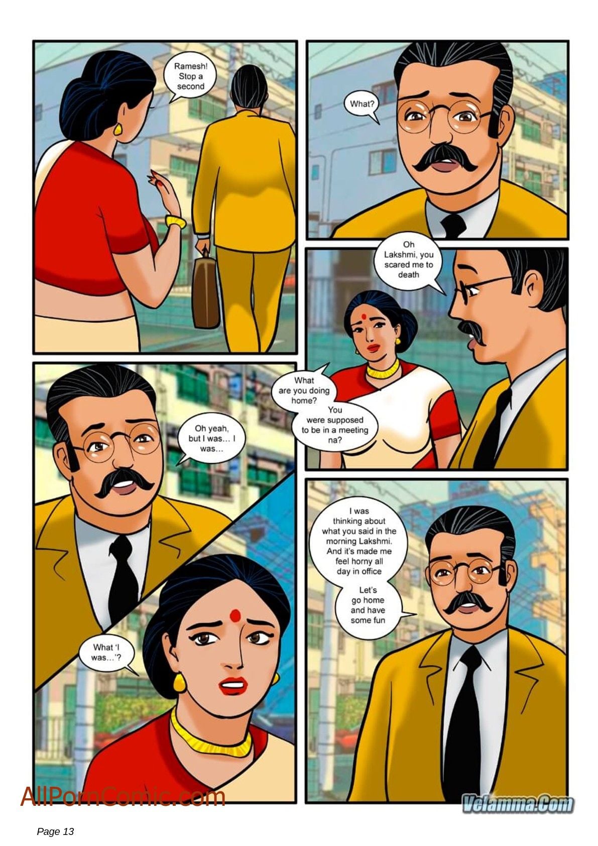 Velamma 10 – The Loving Wife — preview page 13
