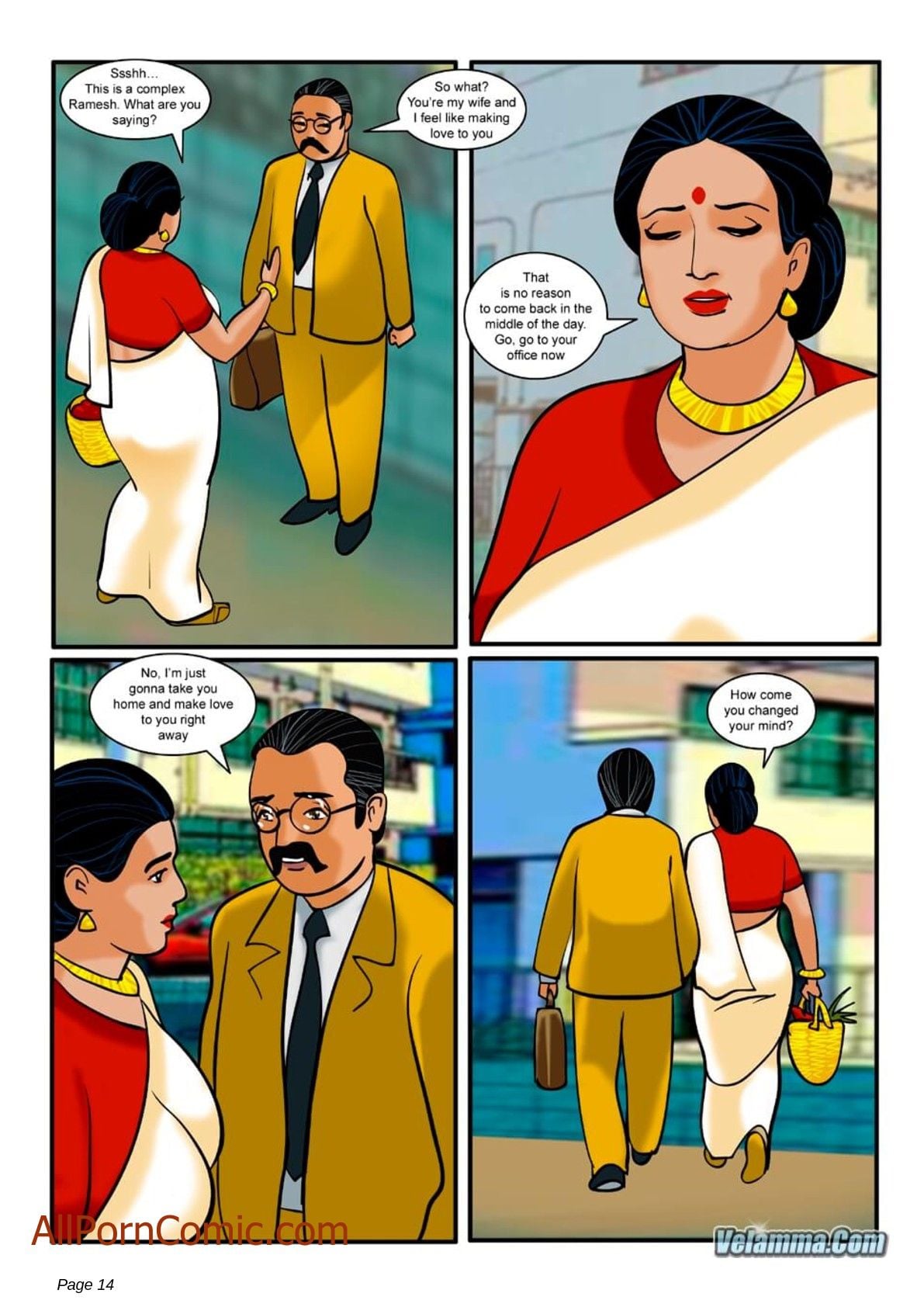 Velamma 10 – The Loving Wife — preview page 14