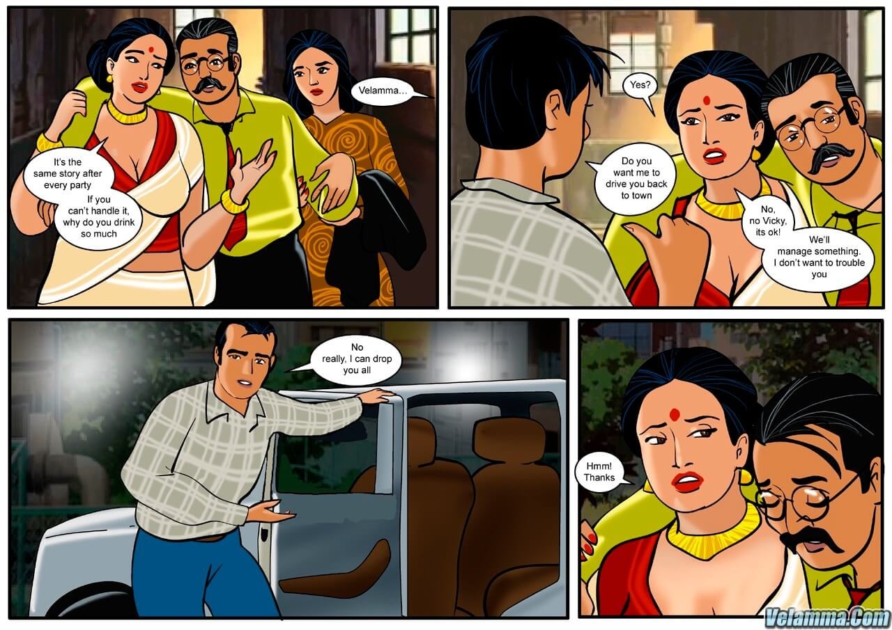 Velamma 13 – In The Middle Of A Journey… — preview page 2