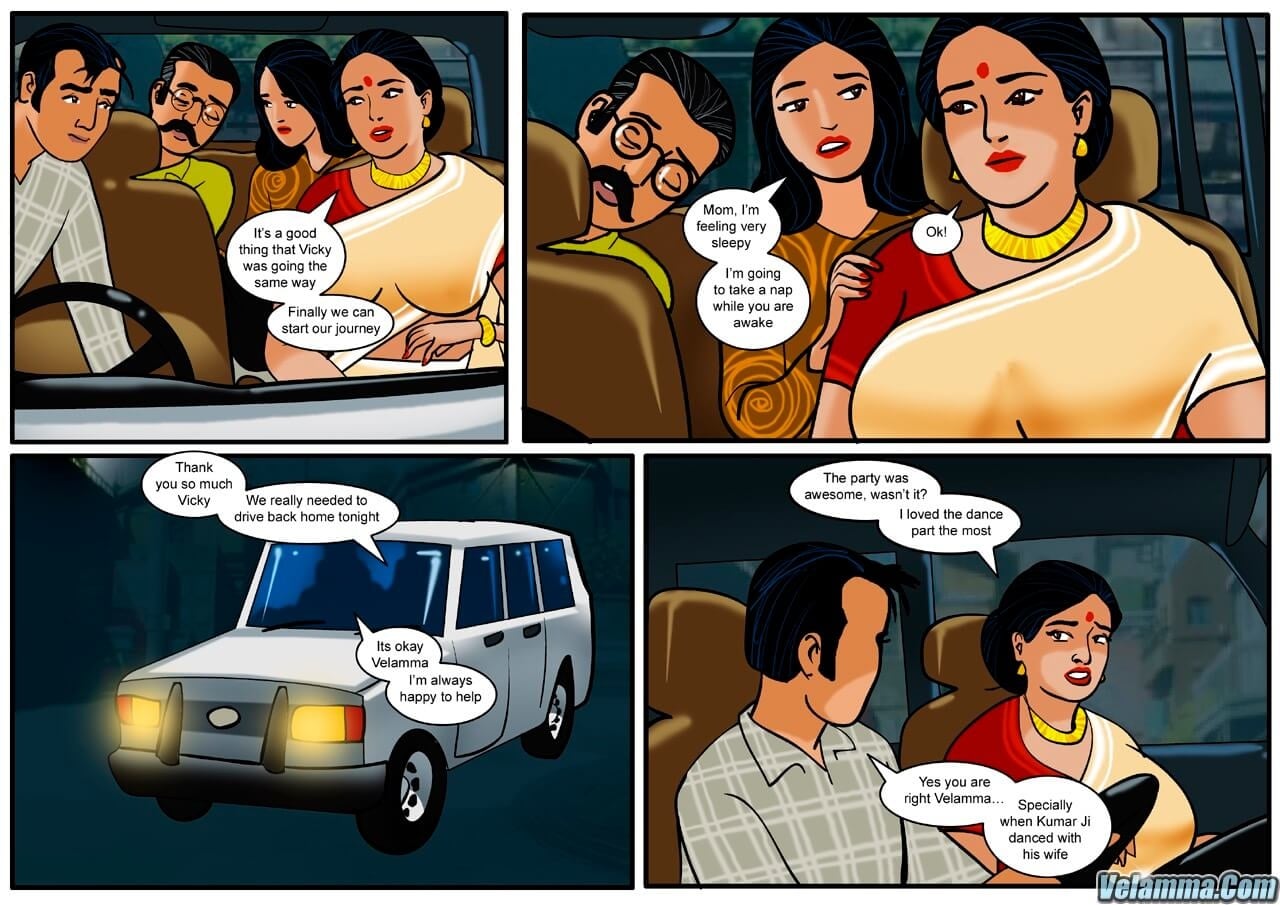 Velamma 13 – In The Middle Of A Journey… — preview page 3