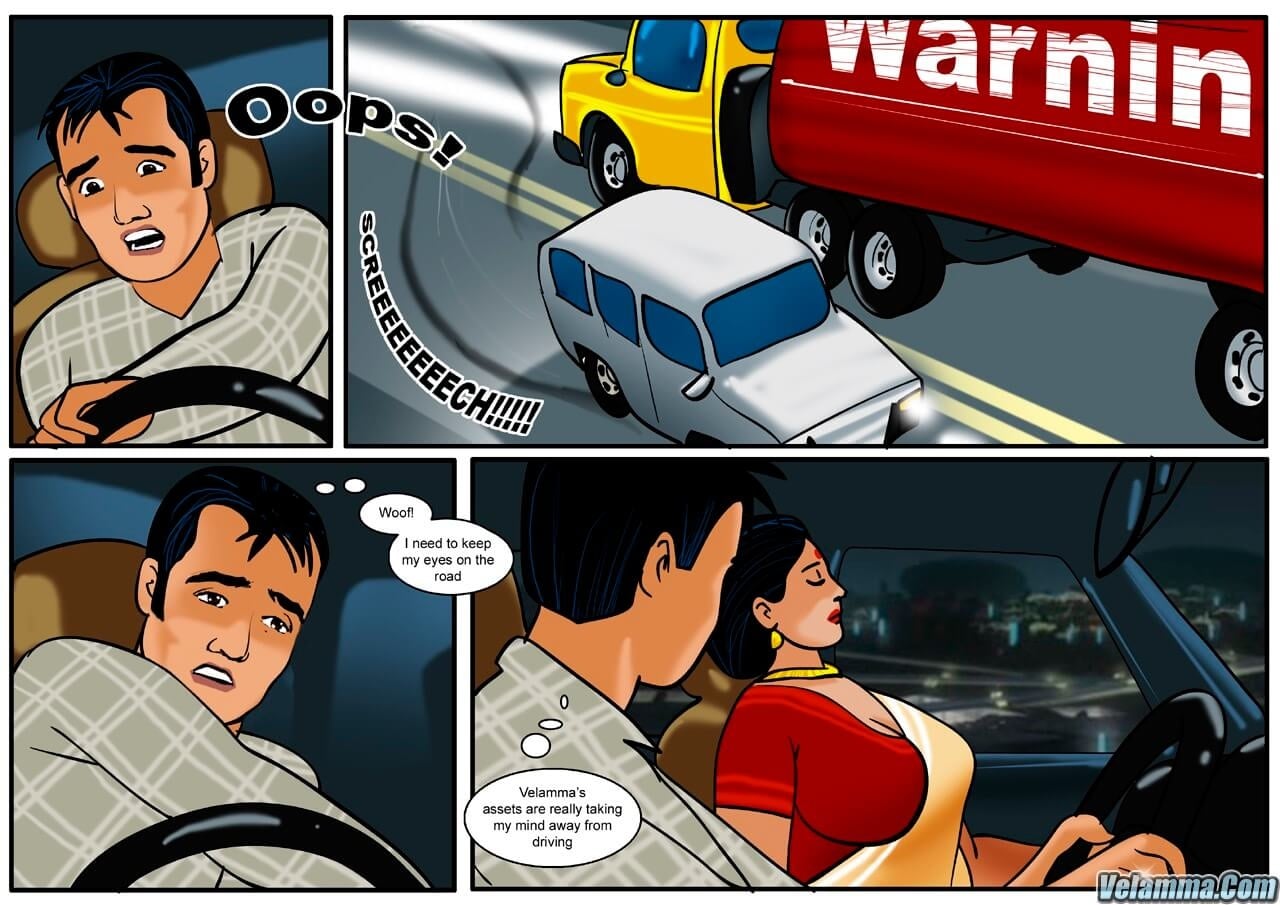 Velamma 13 – In The Middle Of A Journey… — preview page 6