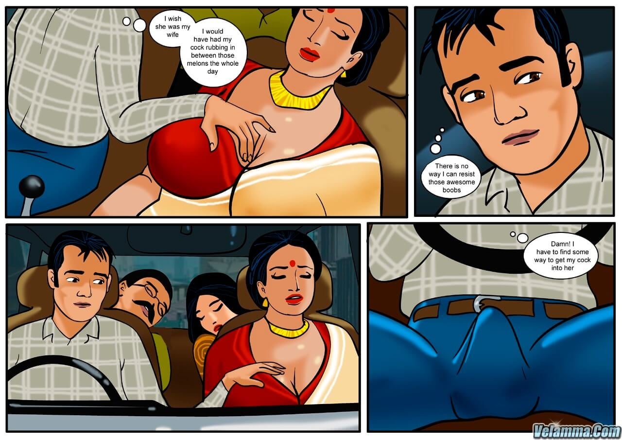 Velamma 13 – In The Middle Of A Journey… — preview page 8