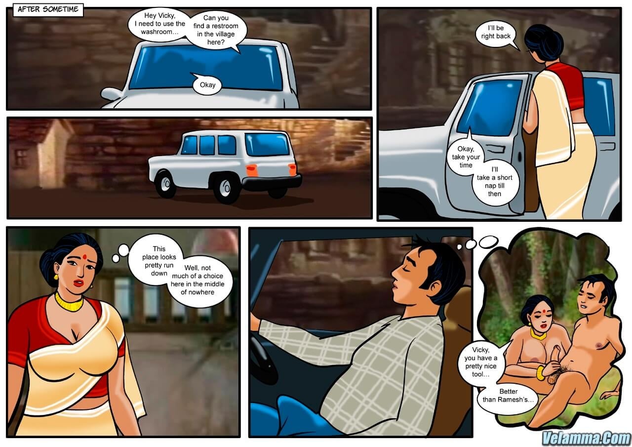 Velamma 13 – In The Middle Of A Journey… — preview page 11