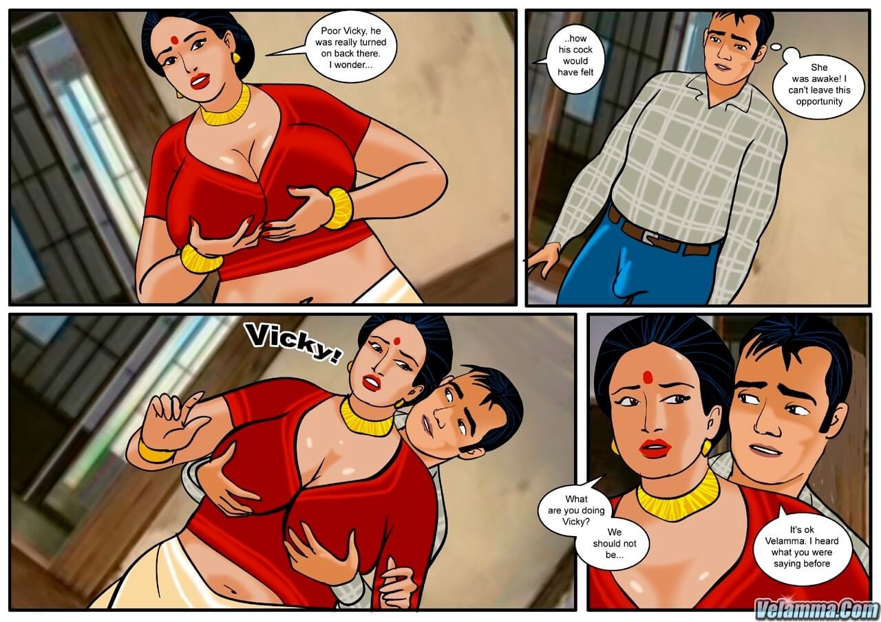 Velamma 13 – In The Middle Of A Journey… — preview page 14