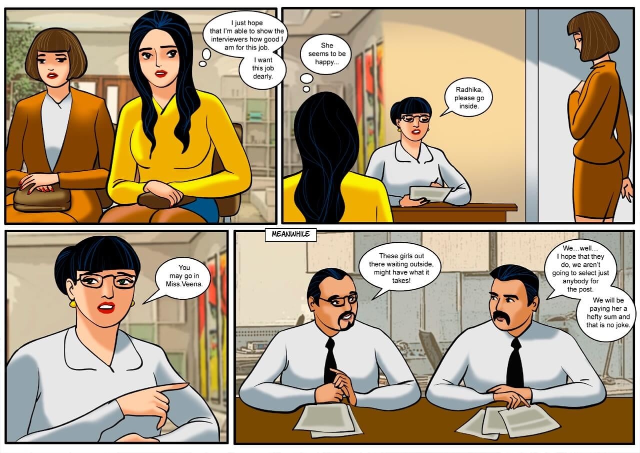 Velamma 15 – The First Interview! — preview page 2