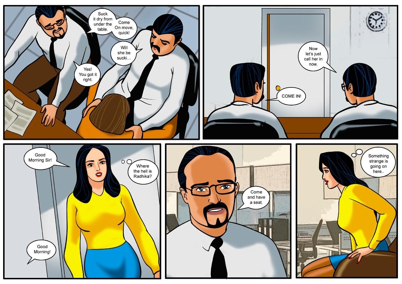 Velamma 15 – The First Interview! — preview page 4
