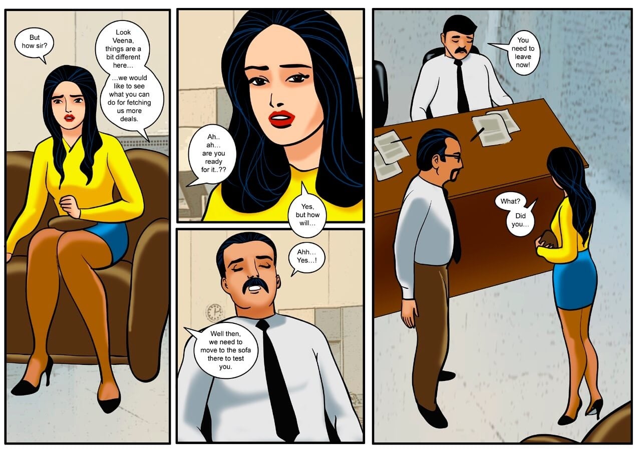Velamma 15 – The First Interview! — preview page 6