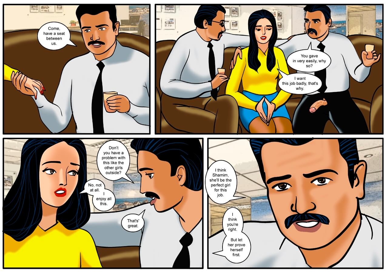 Velamma 15 – The First Interview! — preview page 9
