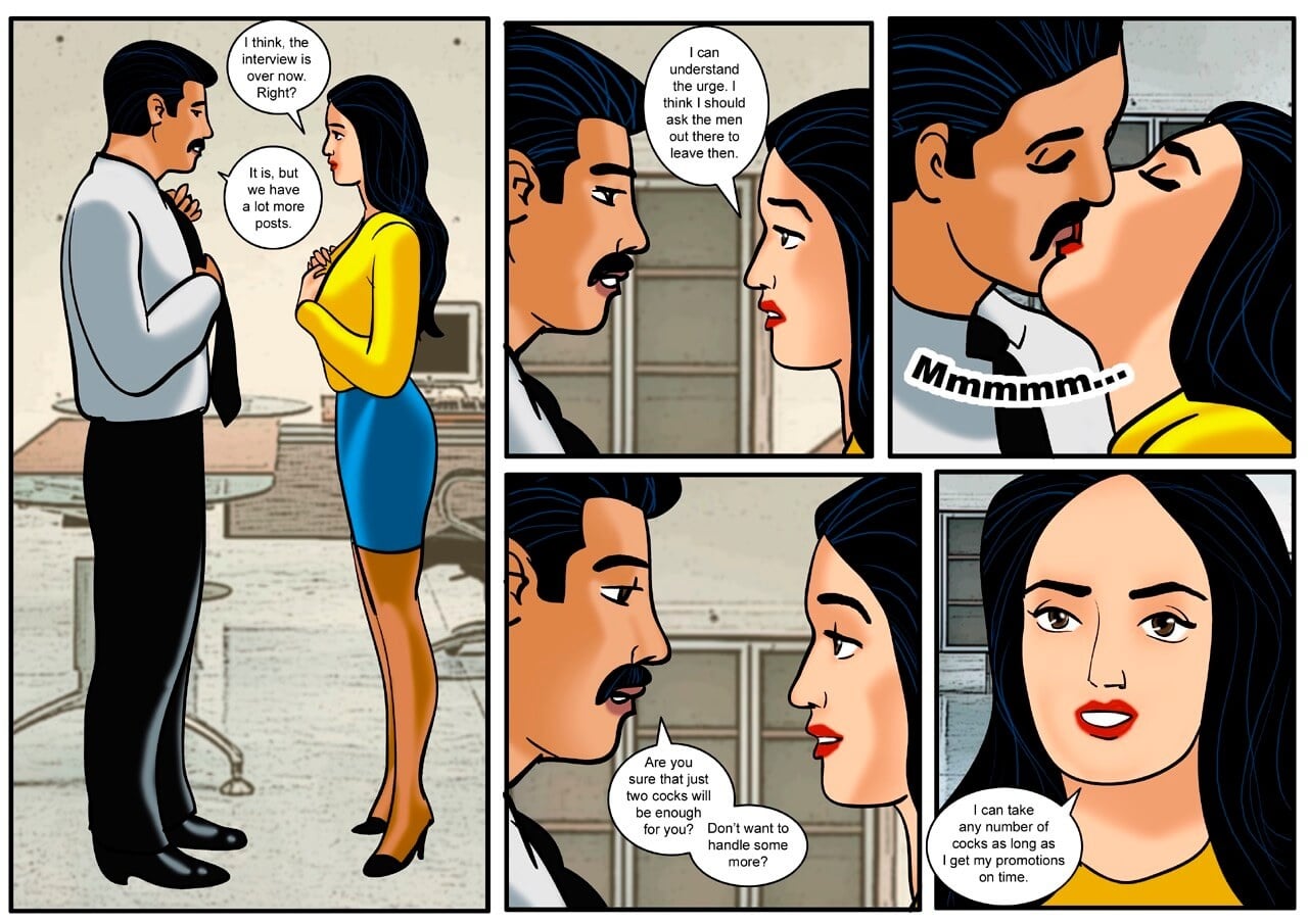 Velamma 15 – The First Interview! – Chapter 1 – page 30