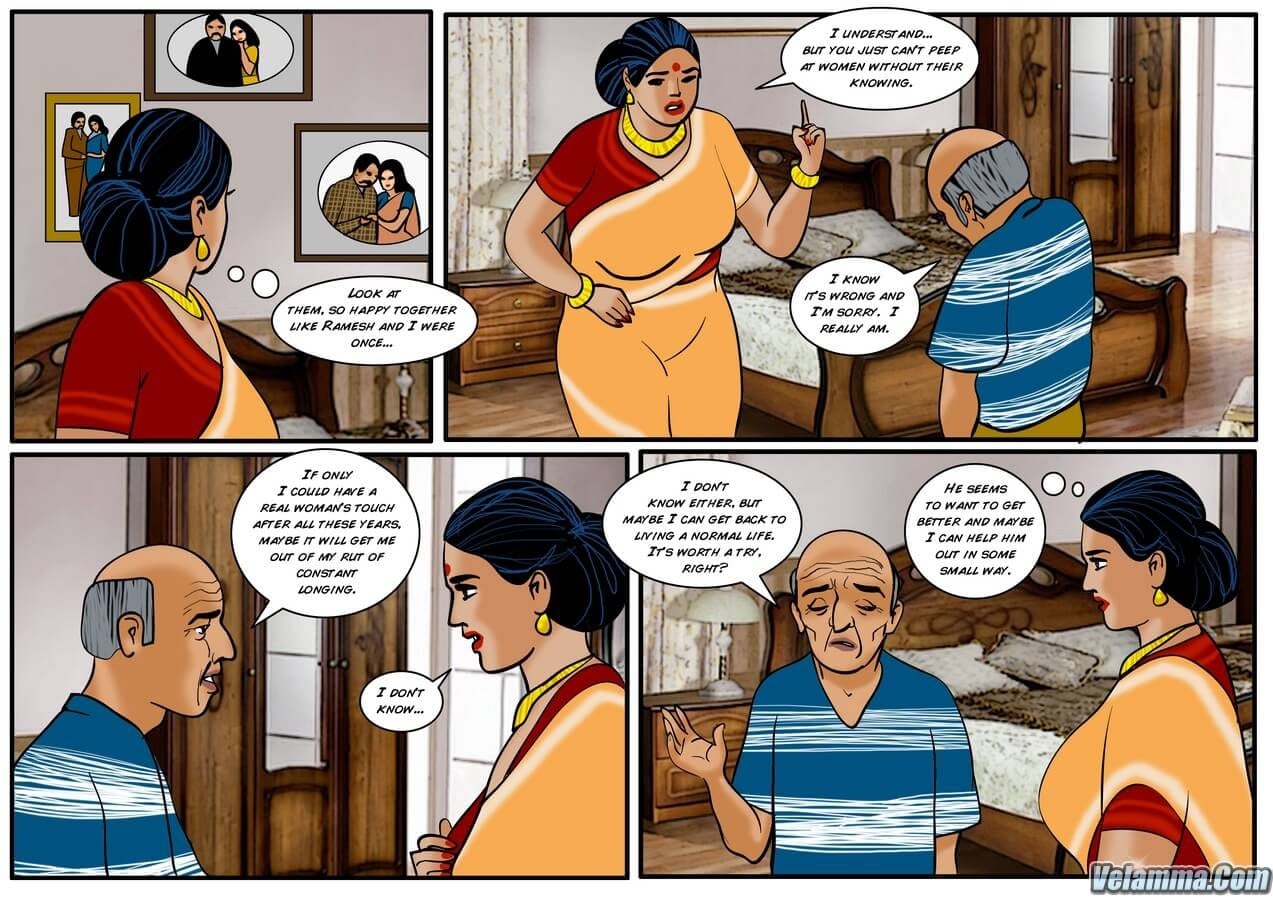 Velamma 21 – Peeping Uncle Tom — preview page 15