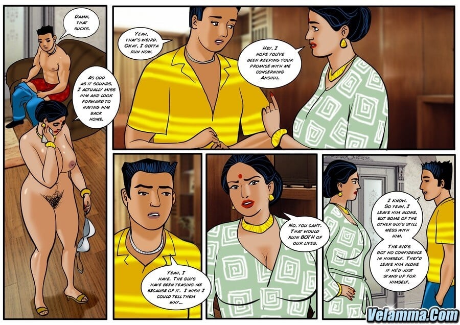 Velamma 26 – Good Influences — preview page 5