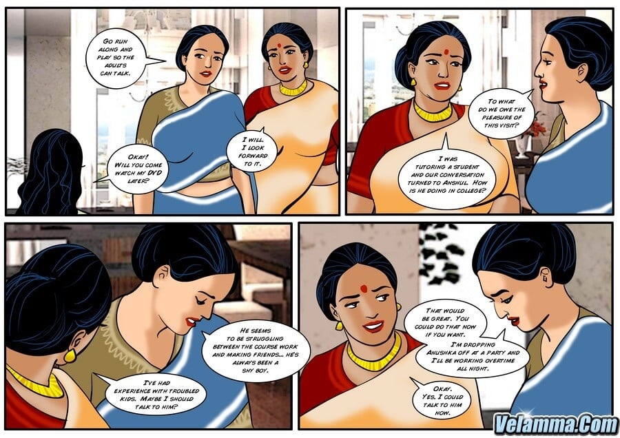 Velamma 26 – Good Influences — preview page 8