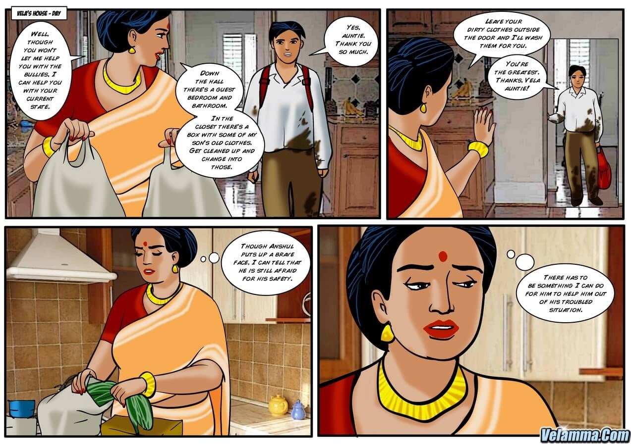 Velamma 25 – Babu The Bully — preview page 7