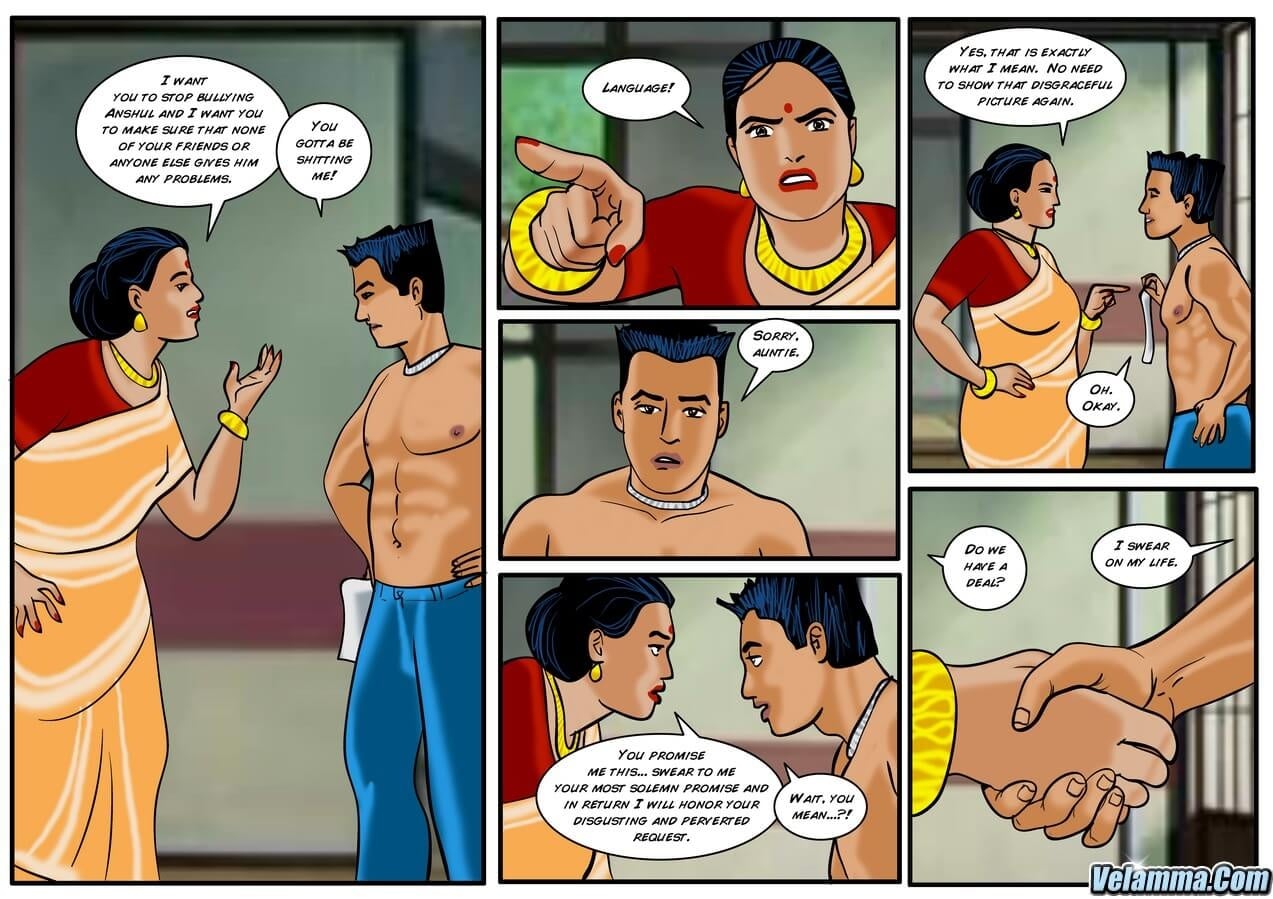 Velamma 25 – Babu The Bully — preview page 20