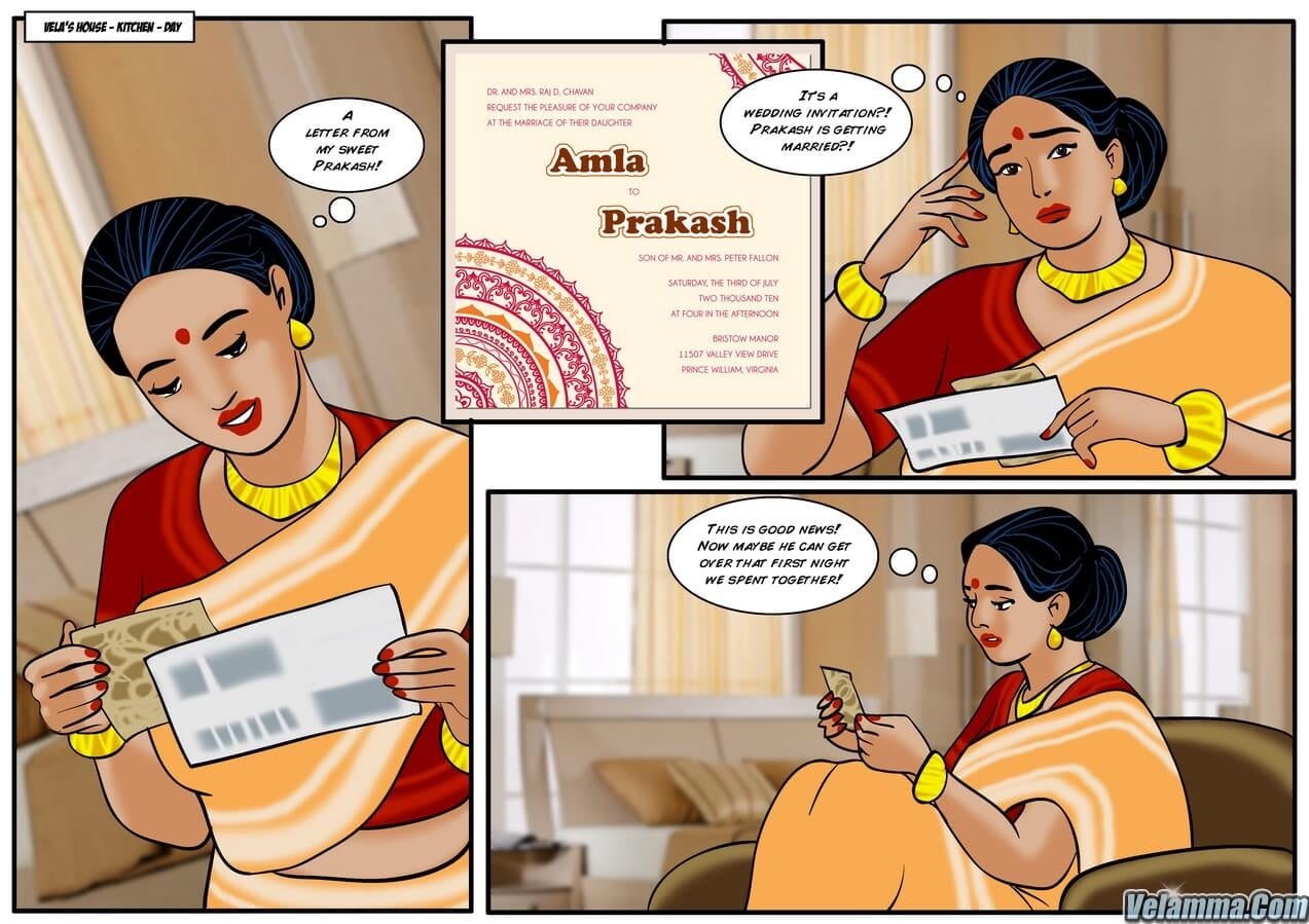 Velamma 27 – His Wedding Day — preview page 2