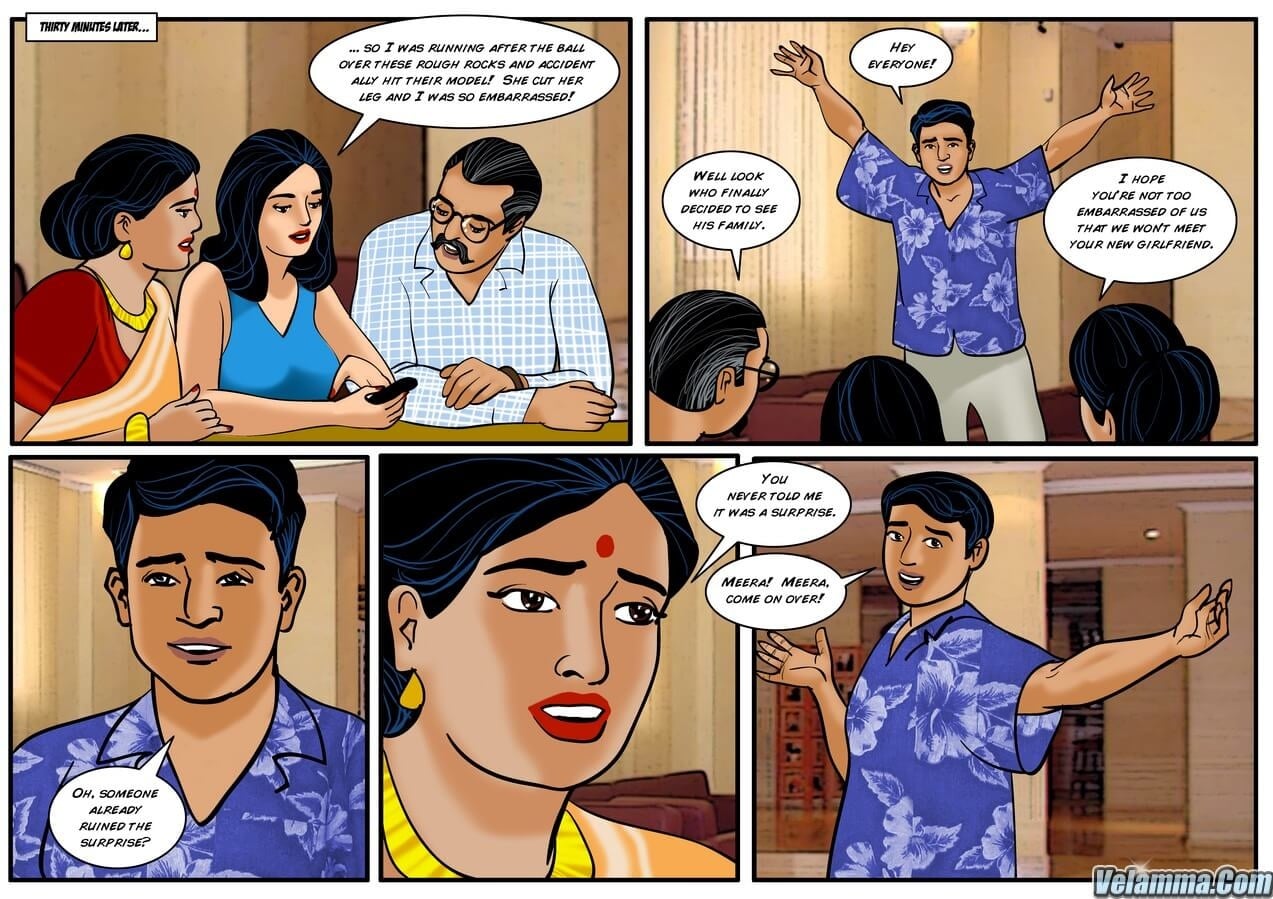 Velamma 27 – His Wedding Day — preview page 8