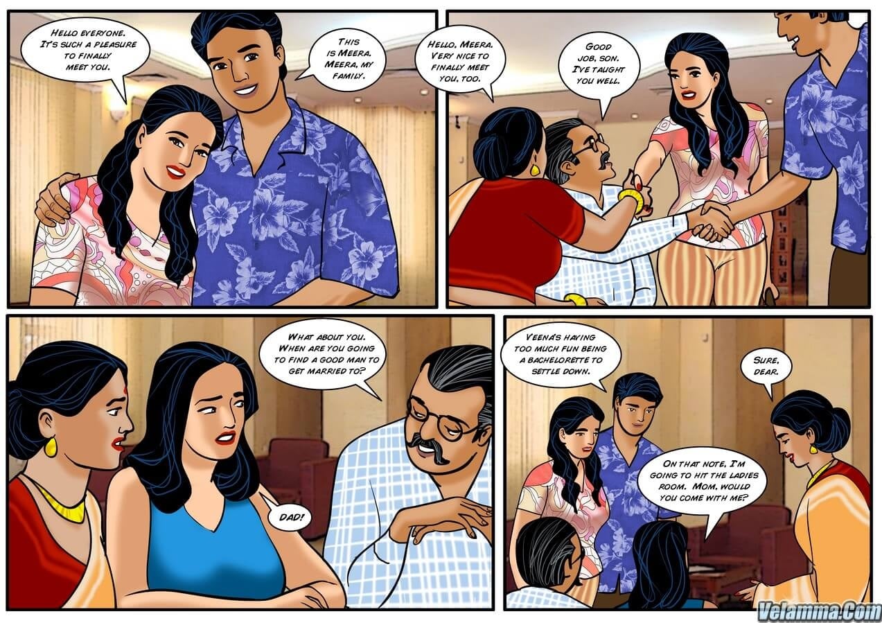 Velamma 27 – His Wedding Day — preview page 9