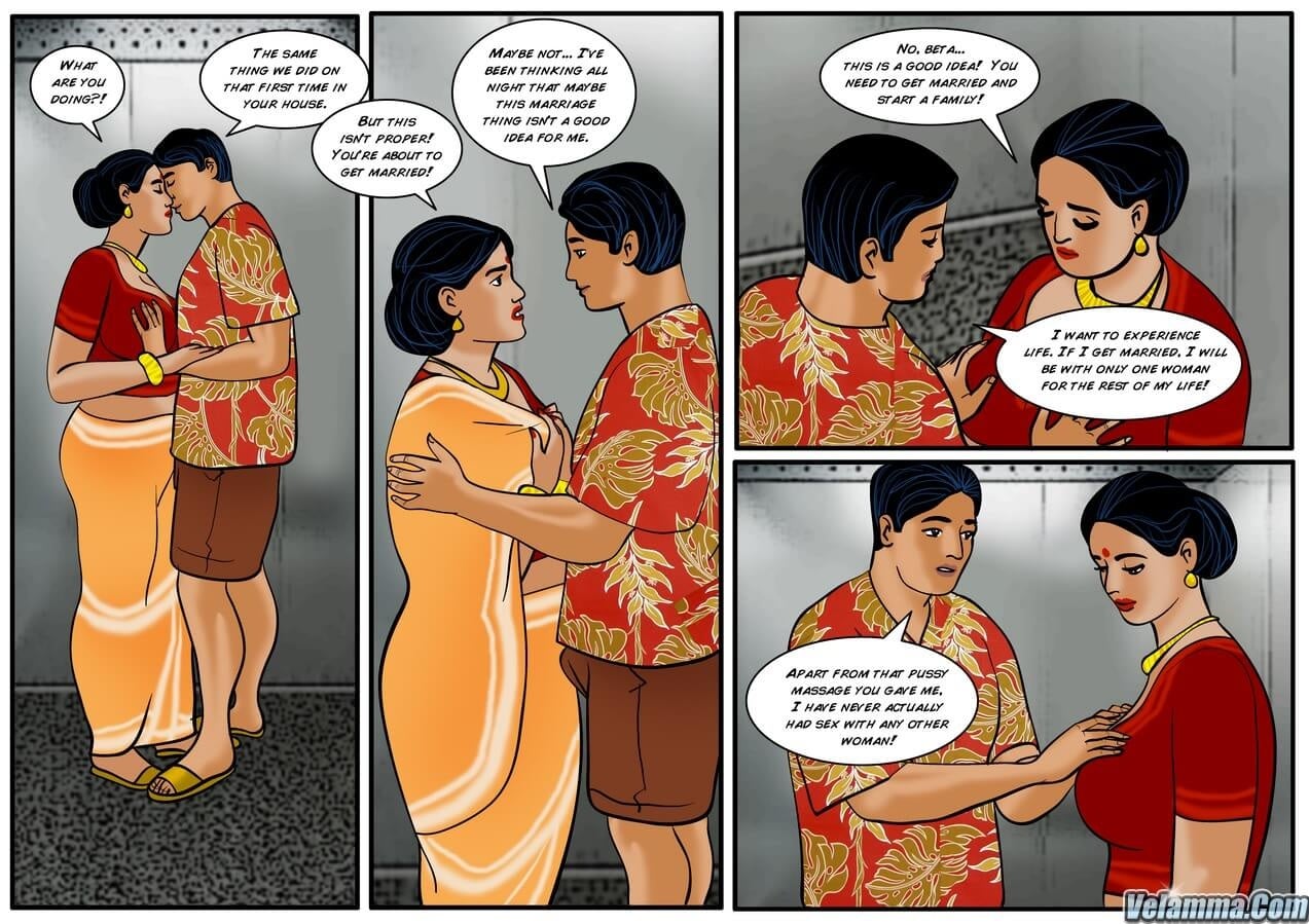 Velamma 27 – His Wedding Day — preview page 17