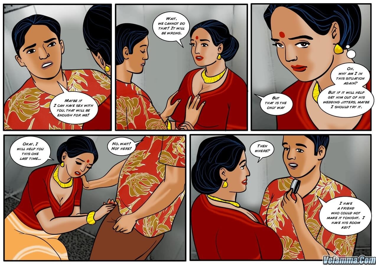 Velamma 27 – His Wedding Day — preview page 18