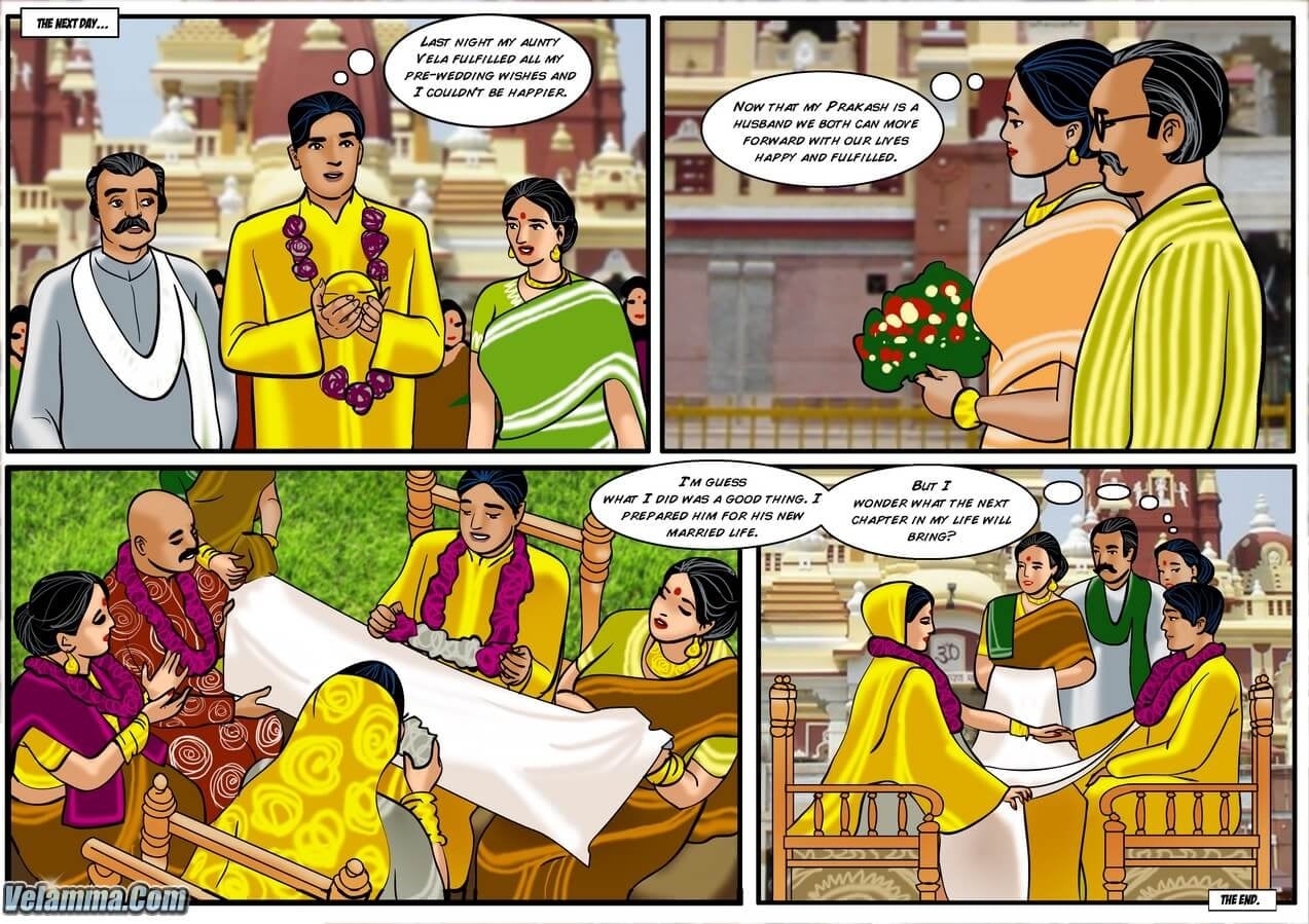 Velamma 27 – His Wedding Day – Chapter 1 – page 31