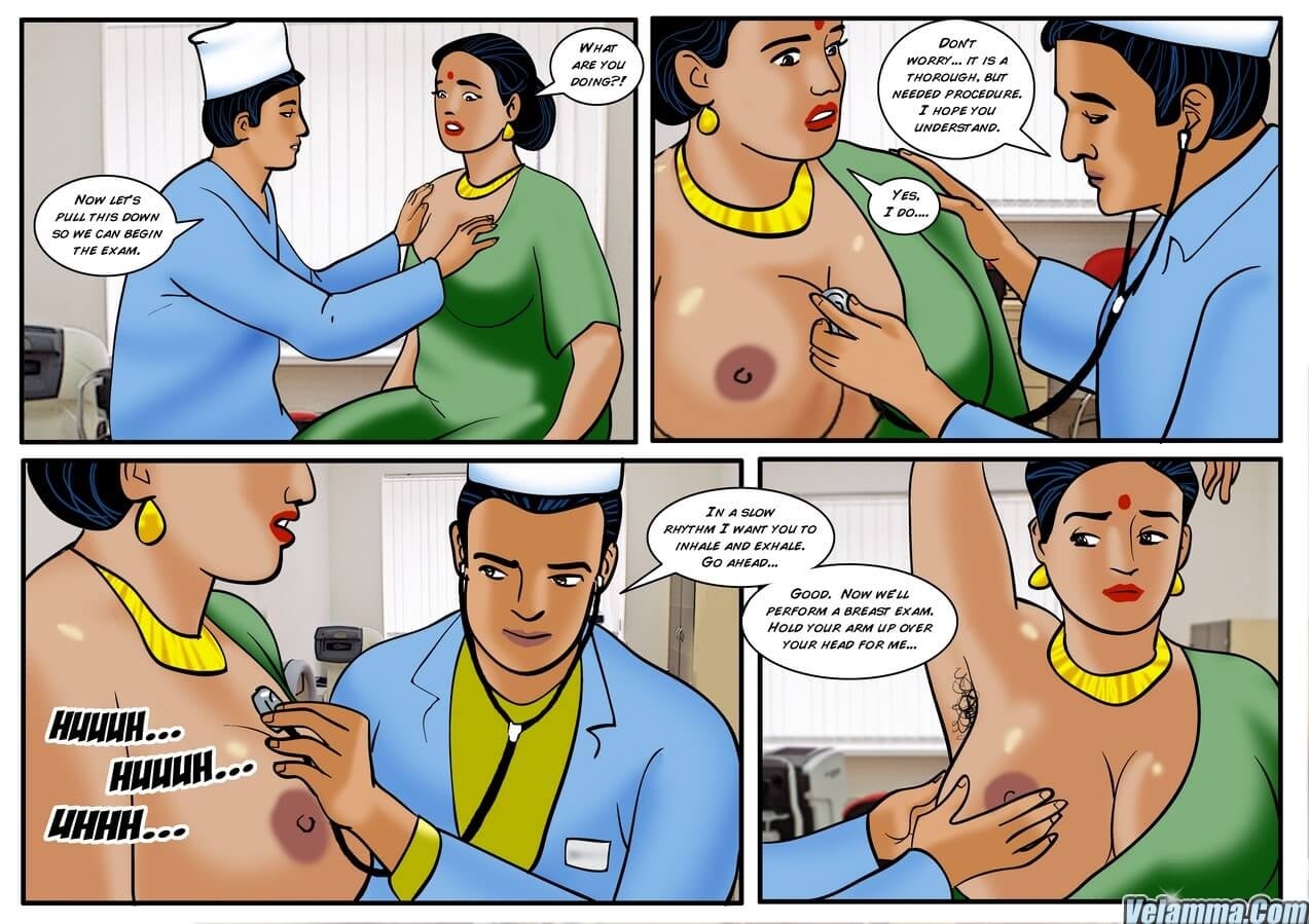 Velamma 28 – Doctor Visit — preview page 7