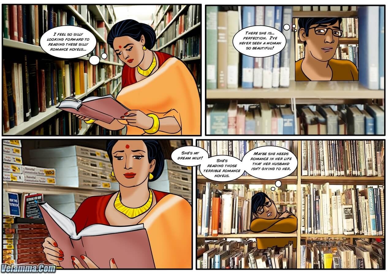 Velamma 29 – Between The Pages — preview page 8