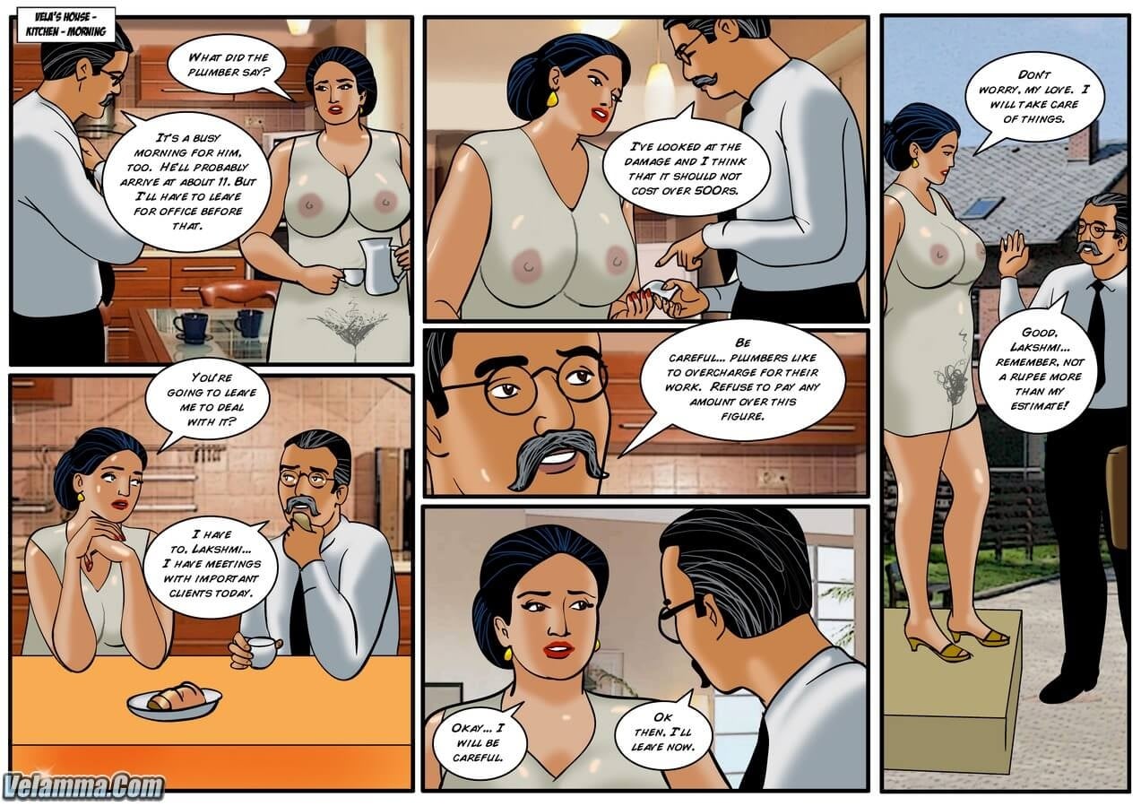 Velamma 31 – Plumbing Problems — preview page 3