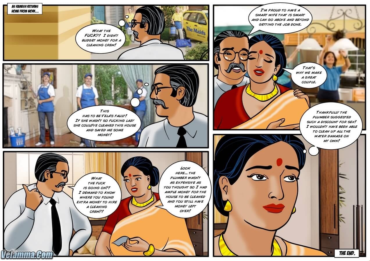 Velamma 31 – Plumbing Problems – Chapter 1 – page 31
