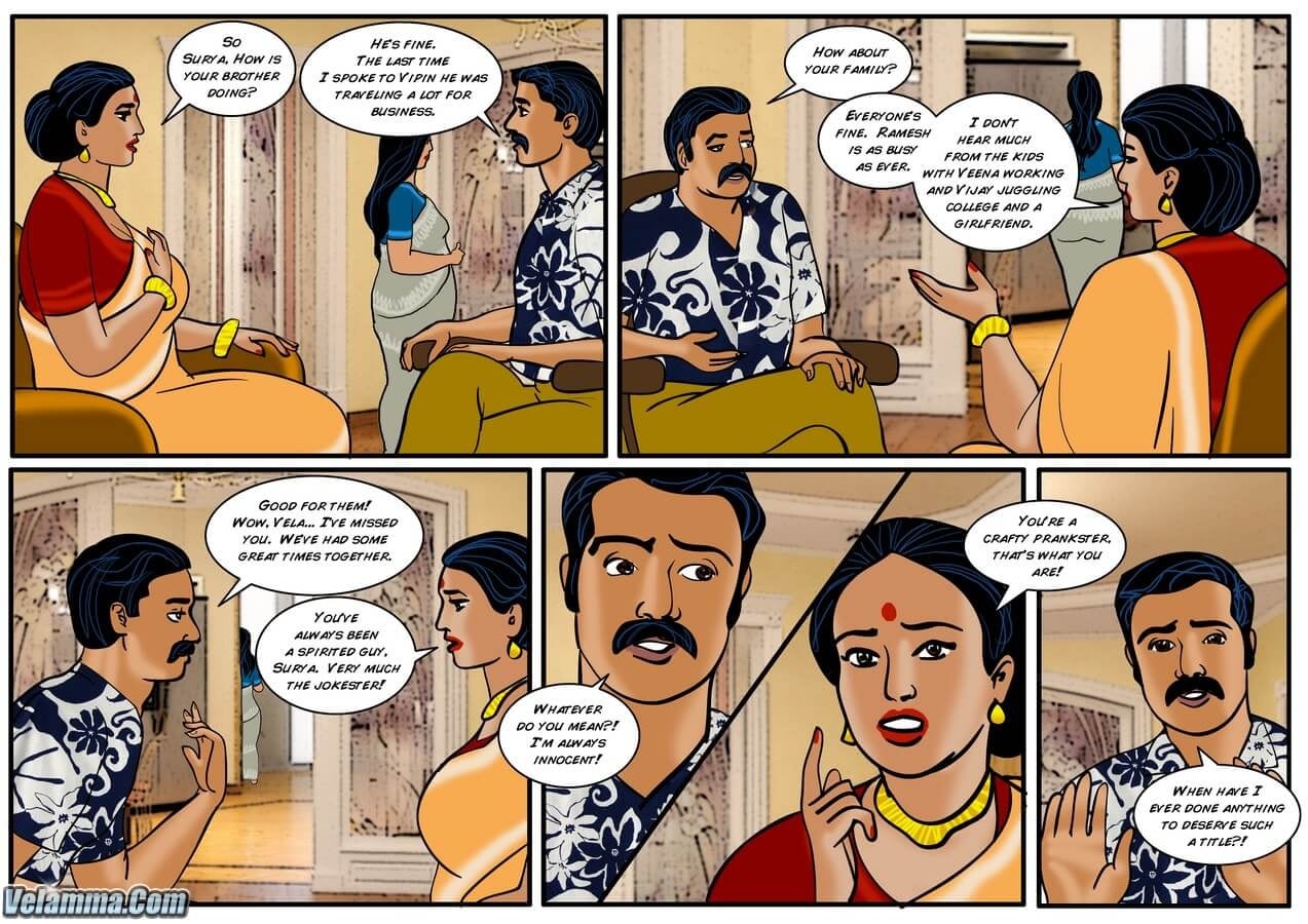 Velamma 34 – Another Family Affair — preview page 8