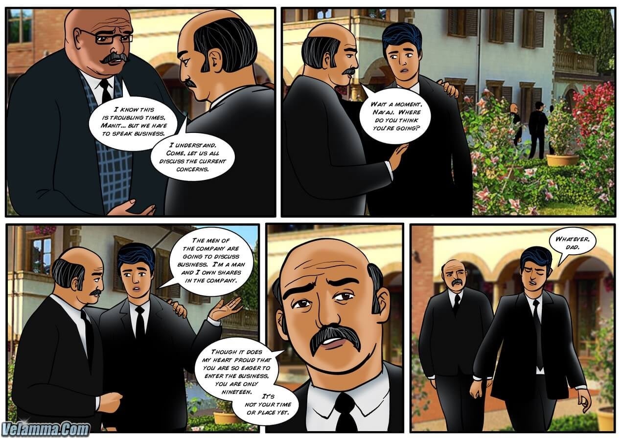Velamma 33 – The Funeral — preview page 3