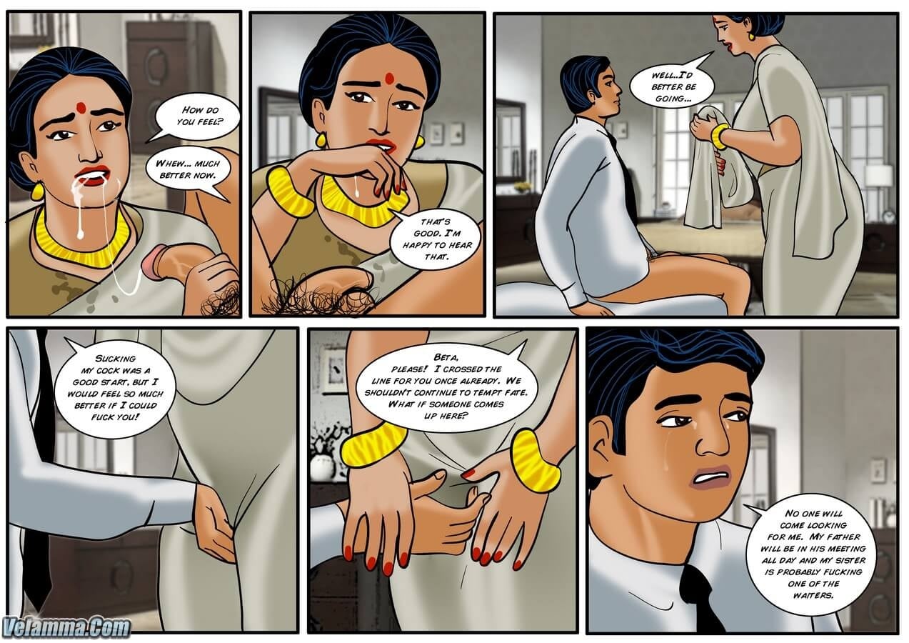 Velamma 33 – The Funeral — preview page 13