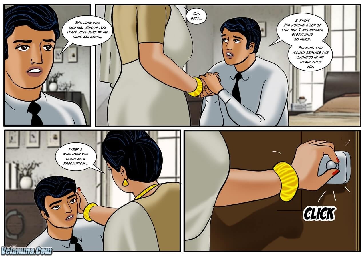 Velamma 33 – The Funeral — preview page 14