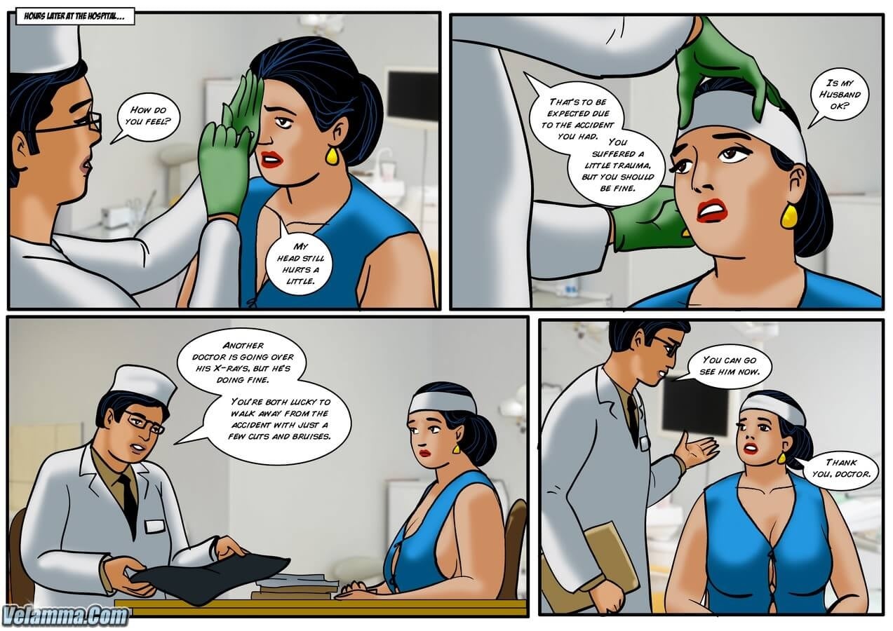 Velamma 35 – The Accident — preview page 8