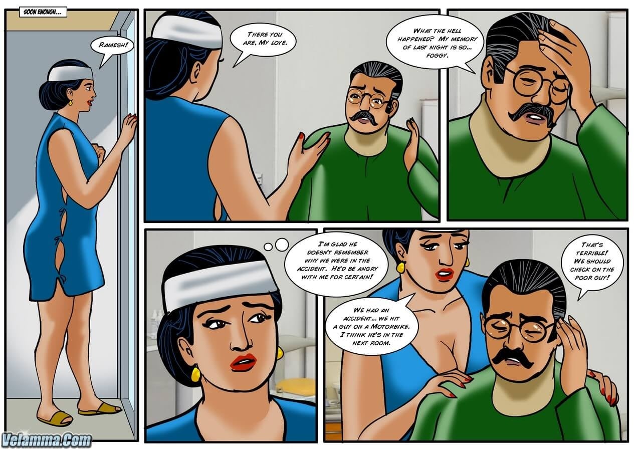 Velamma 35 – The Accident — preview page 9