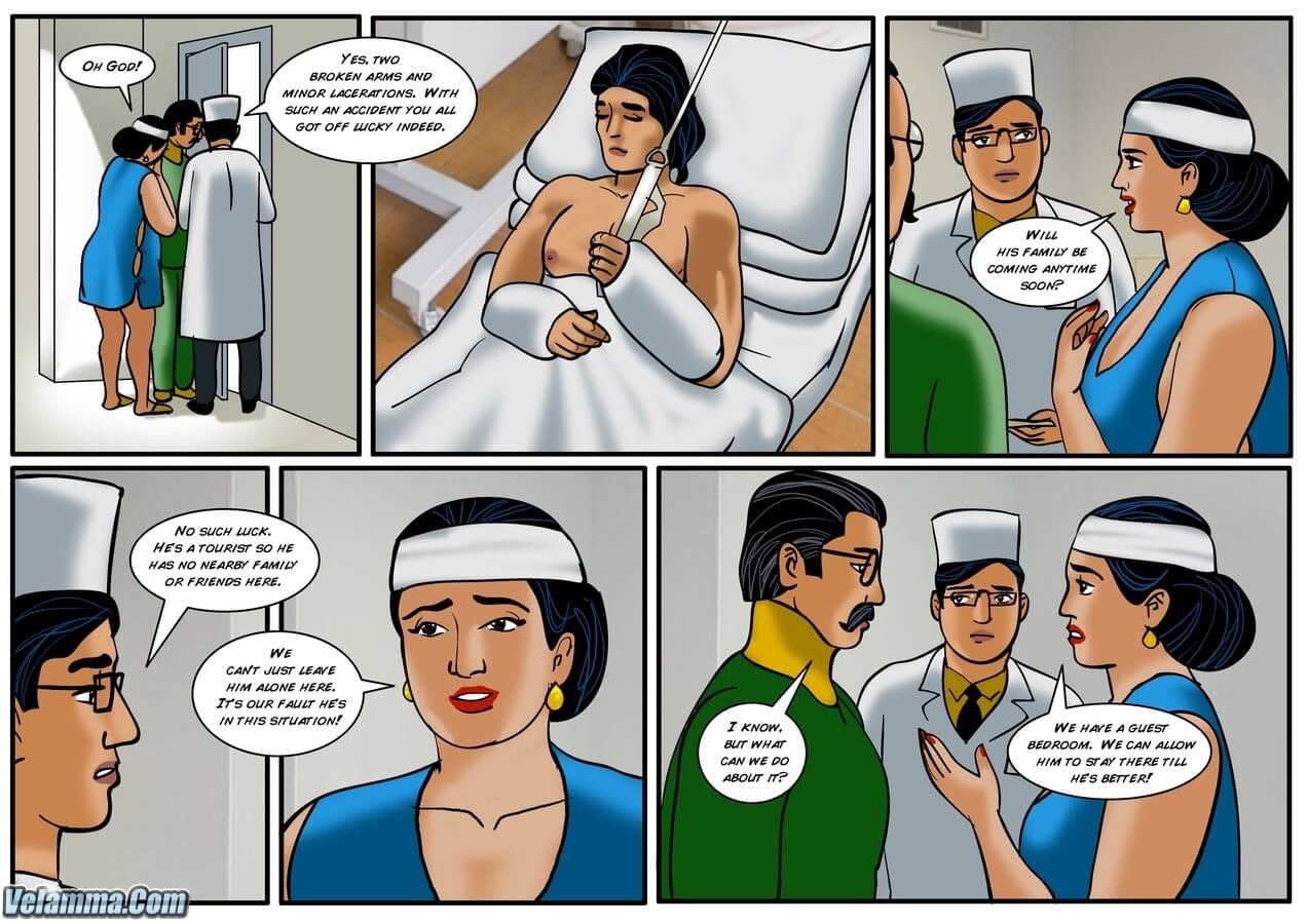 Velamma 35 – The Accident — preview page 10